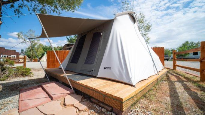 Funstays Glamping Setup Tent In Rv Park #1 Ok-T1 Moab Eksteriør bilde
