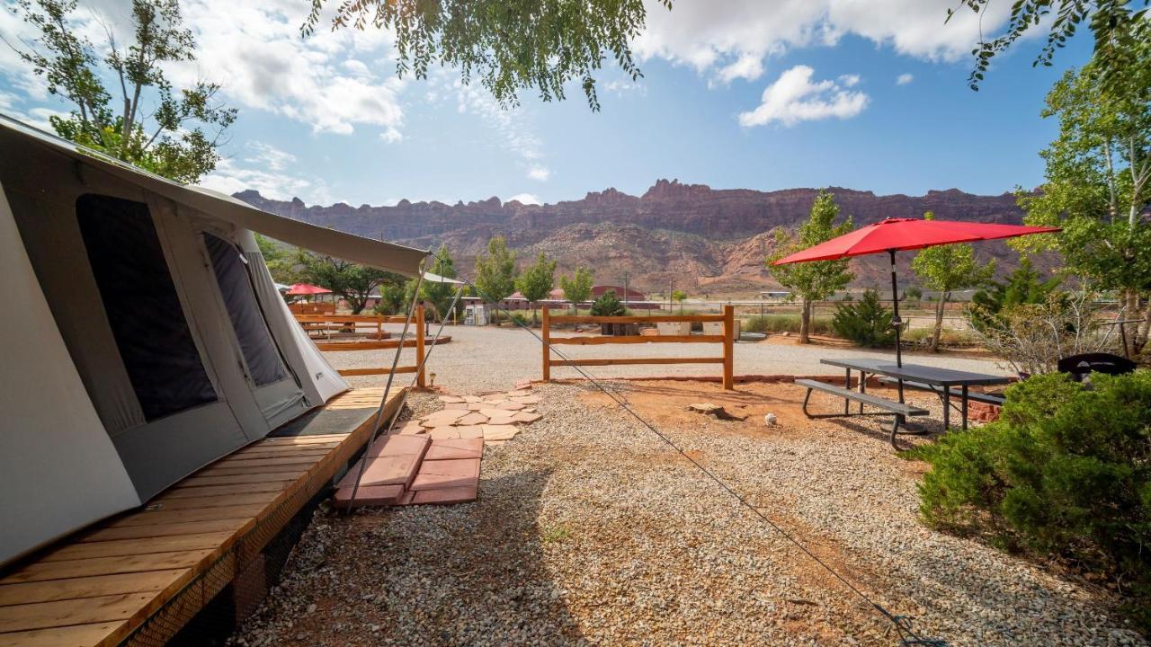 Funstays Glamping Setup Tent In Rv Park #1 Ok-T1 Moab Eksteriør bilde